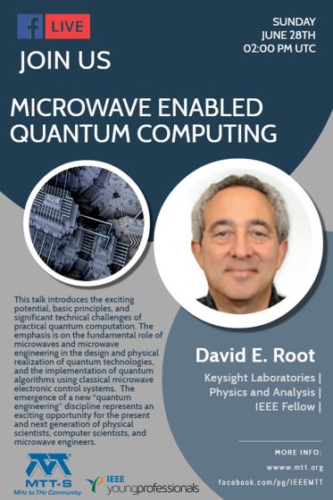Facebook Live Talk: Microwave Enabled Quantum Computing