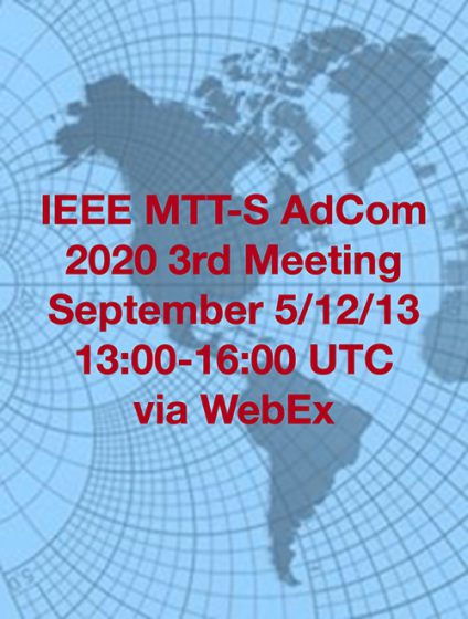 MTT-S 2020 AM3 Meeting