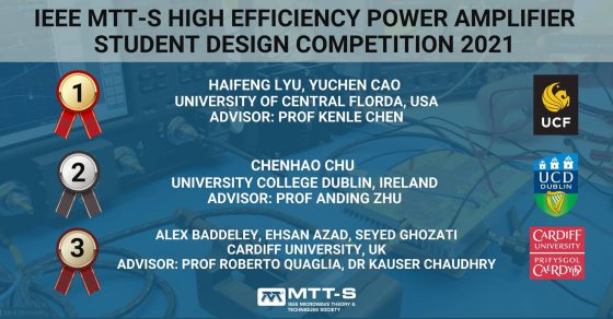 High Efficiency Power Amplifier Student Design Competition 2021