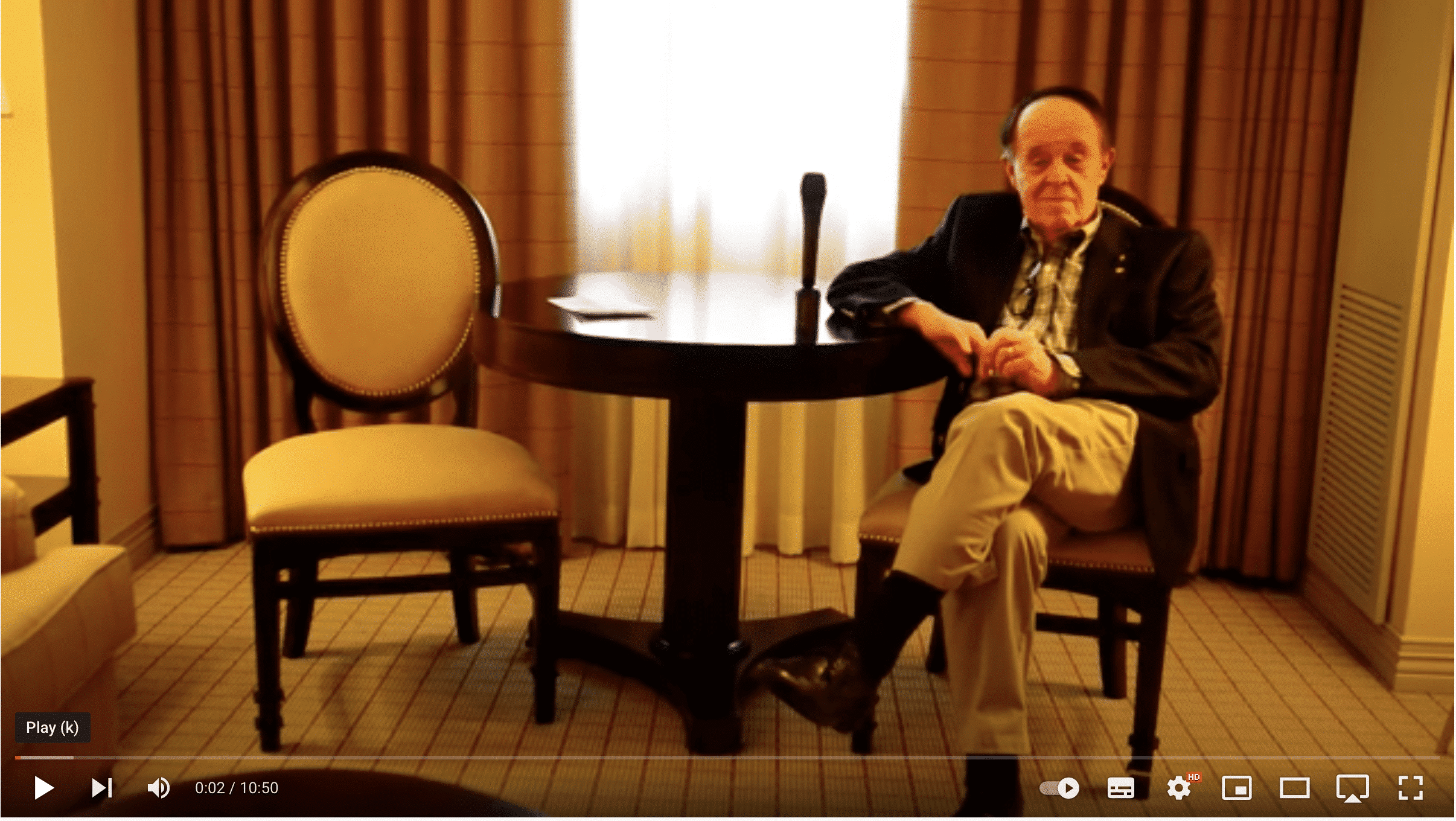 Dick Snyder Career Reflections 2015