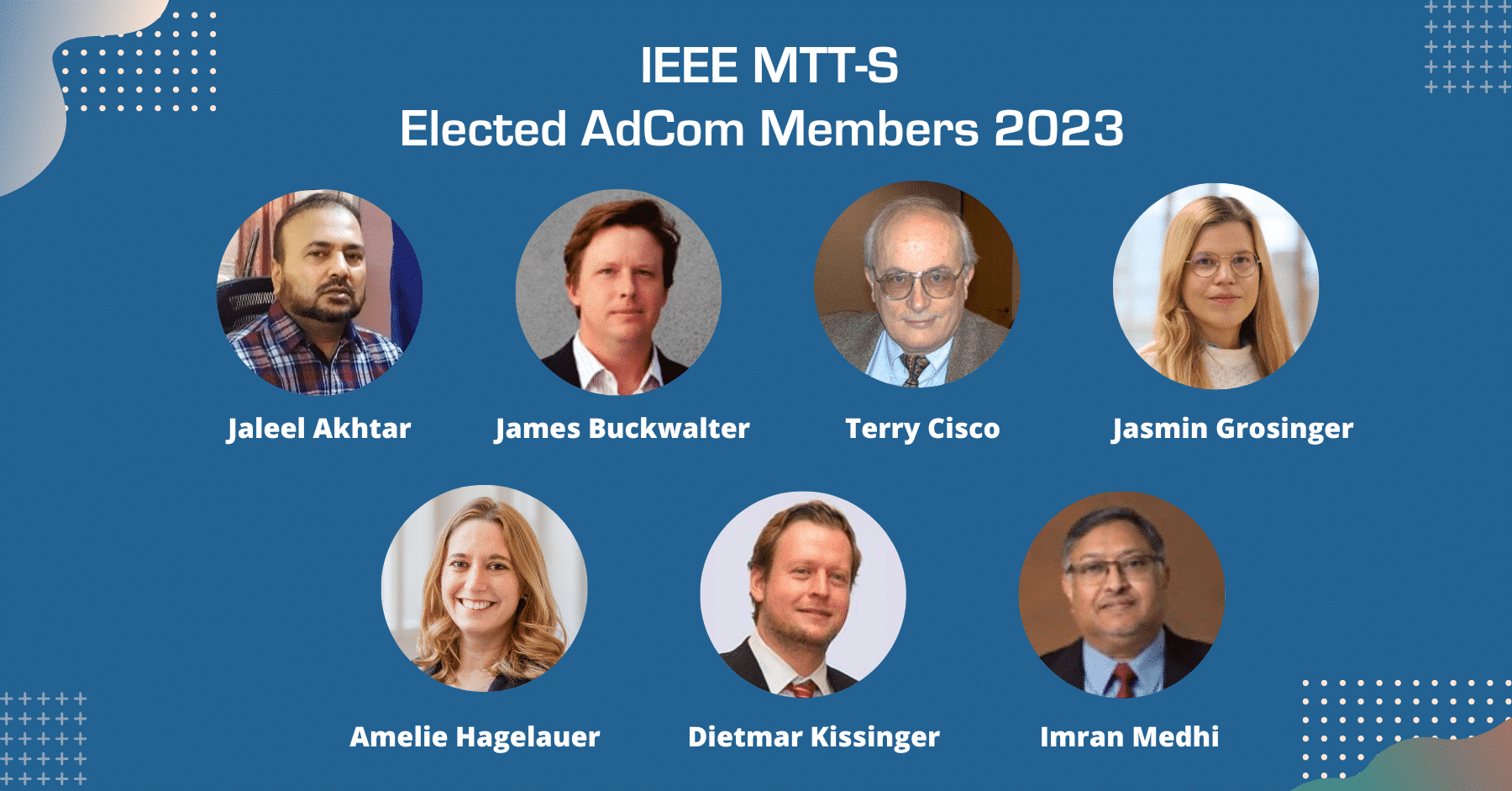 IEEE MTT-S Elected AdCom Members 2023 - MTT-S