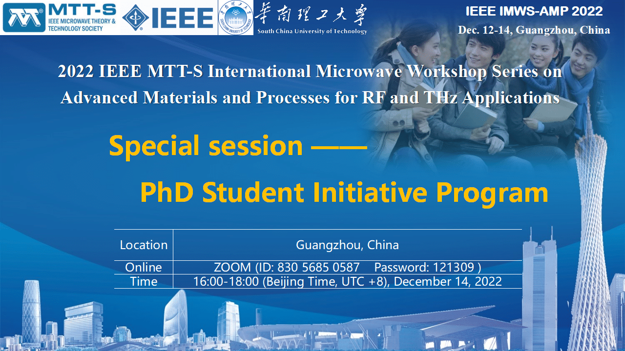 PhD Student Initiative Program | IEEE Microwave Theory and ...