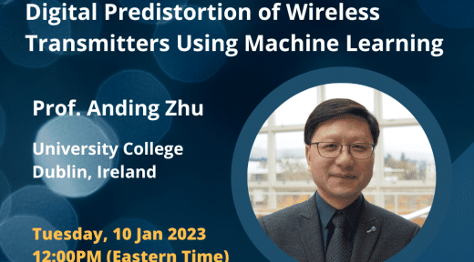 Digital Predistoriton of Wireless Transmitters Using Machine Learning