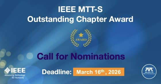 2026 MTT-S Outstanding Chapter Award Nomination
