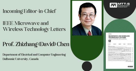 Zhizhang (David) Chen as the incoming EiC of MWTL