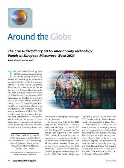 ISTP at EuMW 2023 Column