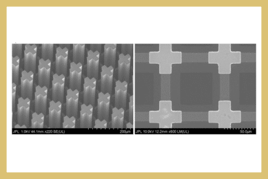 Flat Silicon Gradient Index Lens With Deep Reactive-Ion-Etched Three-Layer Antireflection Structure for Millimeter and Submillimeter Wavelengths