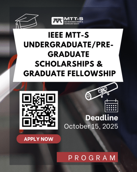 IEEE MTT-S Graduate Fellowship Announcement