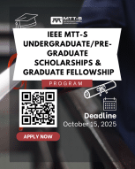 IEEE MTT-S Graduate Fellowship Announcement