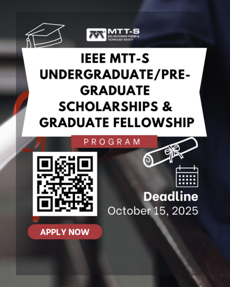 IEEE MTT-S Graduate Fellowship Announcement