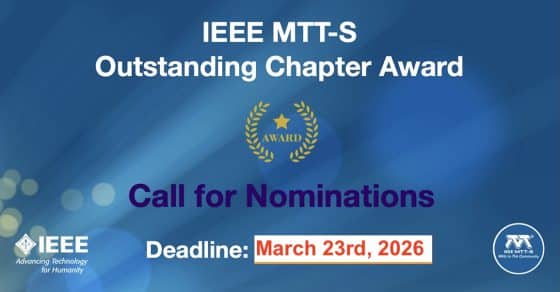 2026 MTT-S Outstanding Chapter Award Nomination