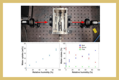 Probing Water Properties of Perfluorinated Sulfonic-Acid Membranes With Humidity-Controlled Terahertz Time-Domain Spectroscopy