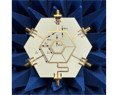Novel Regular Hexagonal Six-Port Hybrid Couplers for Multibeam Applications