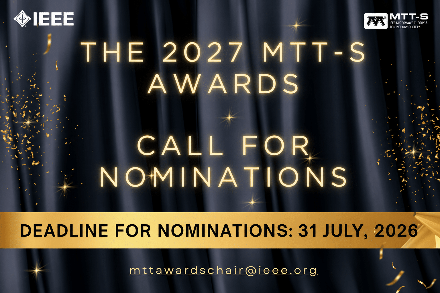 The 2027 MTT-Society Awards Call for Nominations
