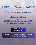 IMS2031 General Chair: Call for Applications