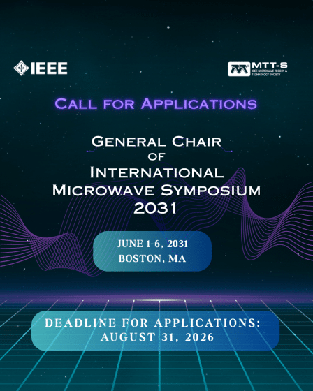 IMS2031 General Chair: Call for Applications
