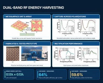 Miniaturized Dual-Band Rectifying Metasurface for Wireless Power Transmission