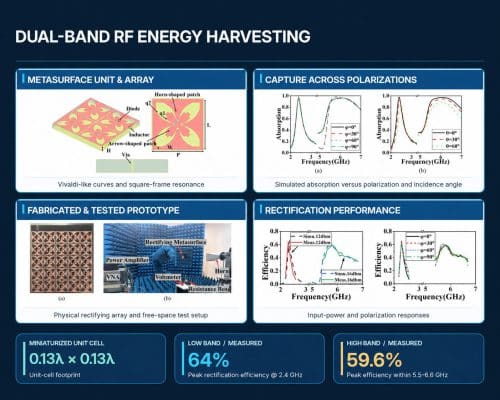 Miniaturized Dual-Band Rectifying Metasurface for Wireless Power Transmission